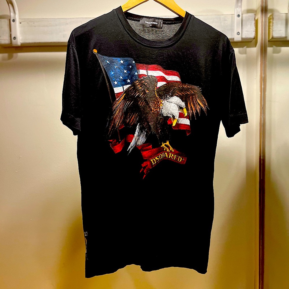 DSQUARED2 Men's American Eagle Graphic Print Tee     Fall/Winter 2020 Collection